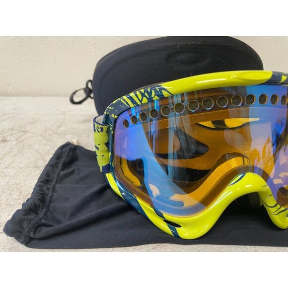 Oakley A Frame Fire Iridium Polarized Goggles - Picture 5 of 6